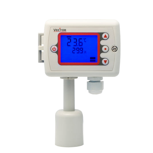 Active humidity / temperature transmitter for outdoor mounting 0 ~ 50 °C