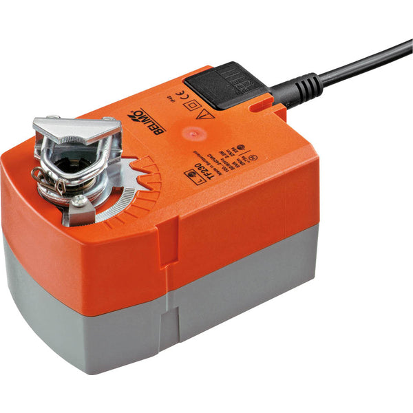 Rotary actuator fail-safe, 2.5 Nm, AC 100...240 V, Open/close, 75 s, IP42