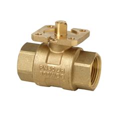 VAI60.40-68 2-port ball valve, internally threaded, PN40, DN40, kvs 68