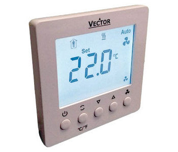 TRA-F12x-A Fan coil controller, 2-/4-pipe with 2 analog/digital inputs and 5 relay outputs, Modbus RTU interface